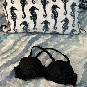 Victoria secret black crisscross bra